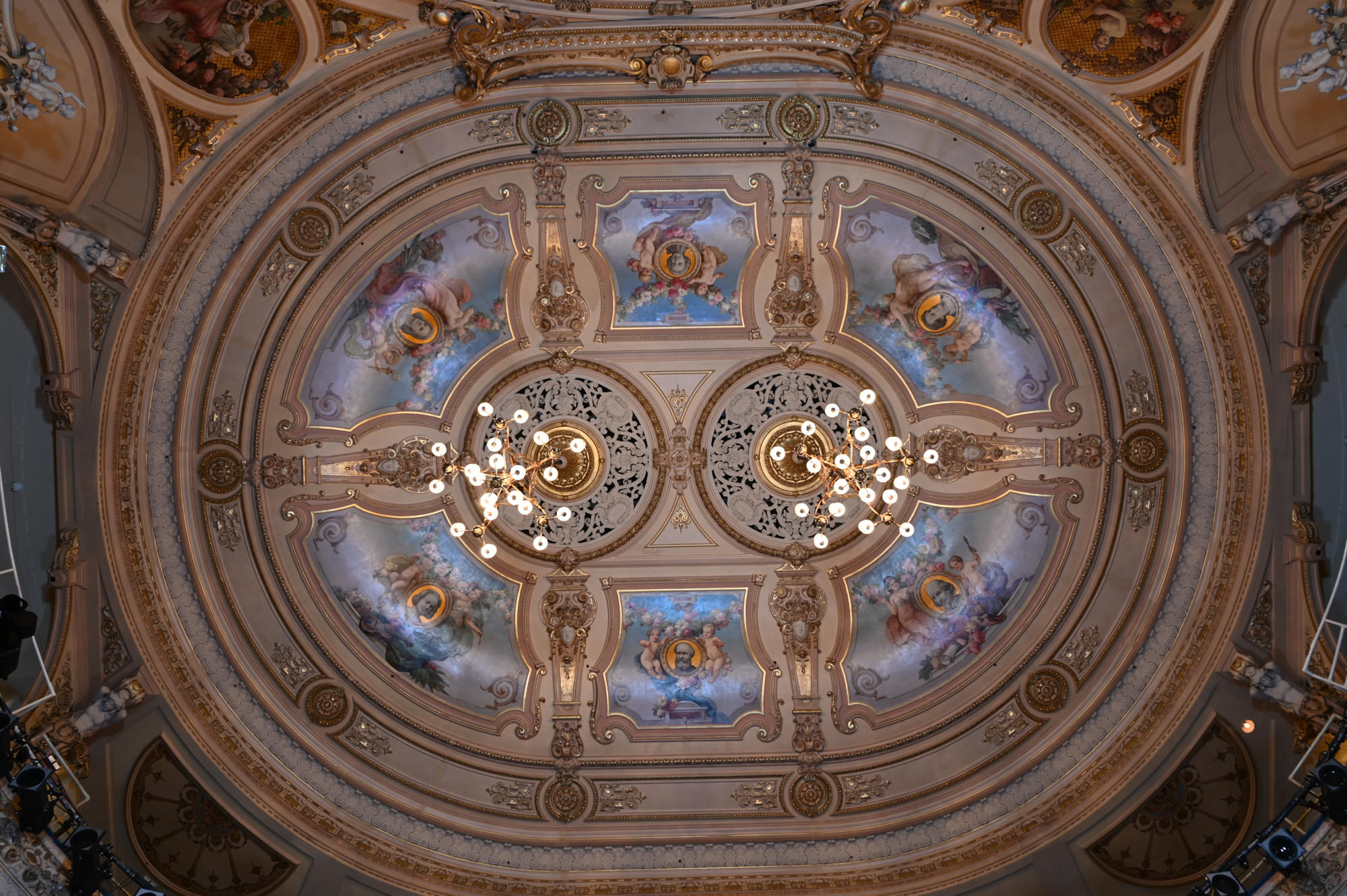 Ceiling at Blackpool Grand Theatre